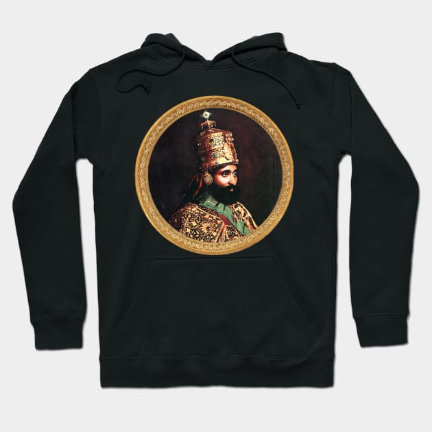Haile Selassie I - HIM - Rastafari - Empire of Ethiopia - Shirt Hoodie by Rastafari_Reggae_Shop